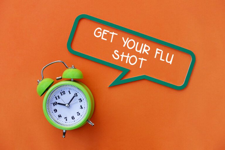 before getting the flu shot