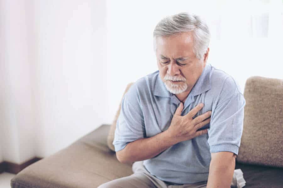 experiencing pain due to heart disease, caffeine benefits